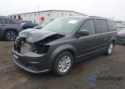 2015 Dodge Grand Caravan Sxt from USA, damaged, VIN 2C4RDGCG6FR712203